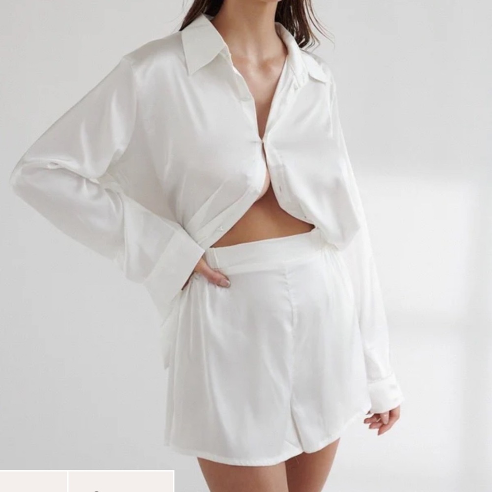 Kat the Label Celine Sleep Set in Ivory